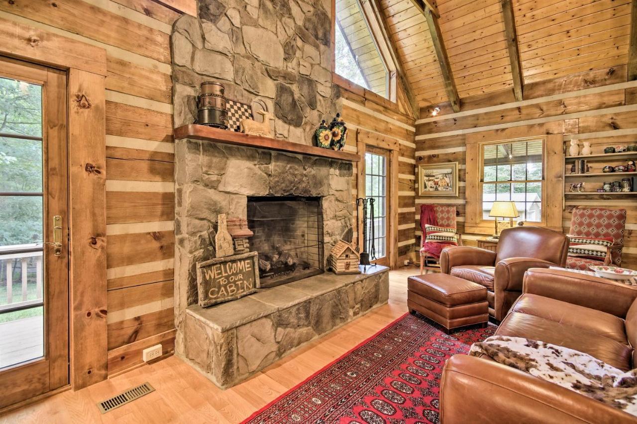 Creekside Berkeley Springs Cabin On 35 Acres! Buitenkant foto